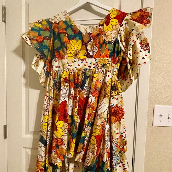 African Print and style dress or blouse - Picture 1 of 5